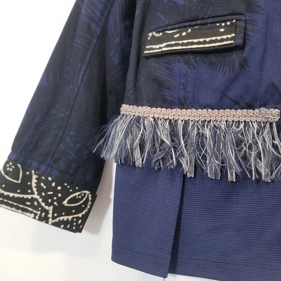 Proenza Schouler Patchwork Tassels Embroidered Jacket - Picture 11 of 12